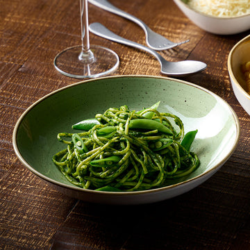 Sage Green Coupe Bowl 24.8cm